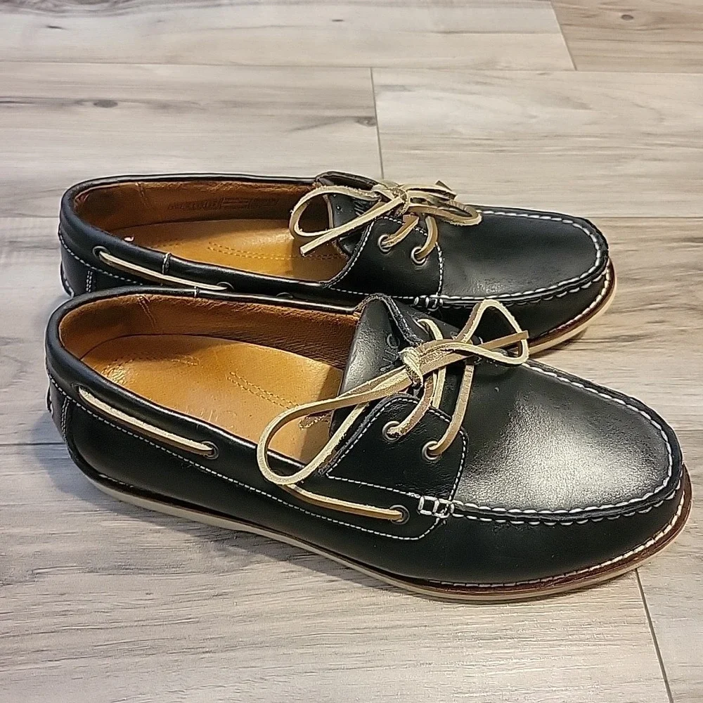 Vionic Loafer Boat Shoes Mens Size 10 Blue Lace Up‎ Shoes